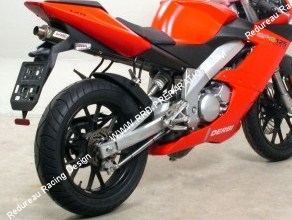 zoom echappement pot giannelli derbi gpr racing nude 125 2004 2005