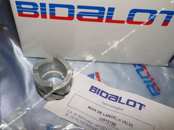 zoom noix de lanceur bidalot en aluminium pour pocket bike