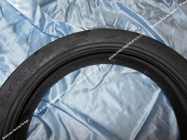 zoom Pneu DELI TIRE 13070 X 17 SB128R TL 62R SAMURAI pour moto, mécaboite