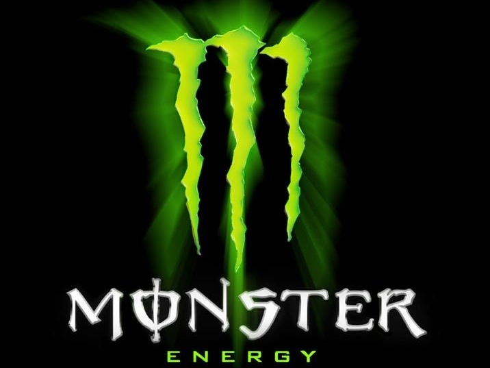 Planche d'autocollants MONSTER ENERGY (50X28cm)